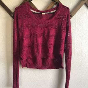 Roxy crop sweater